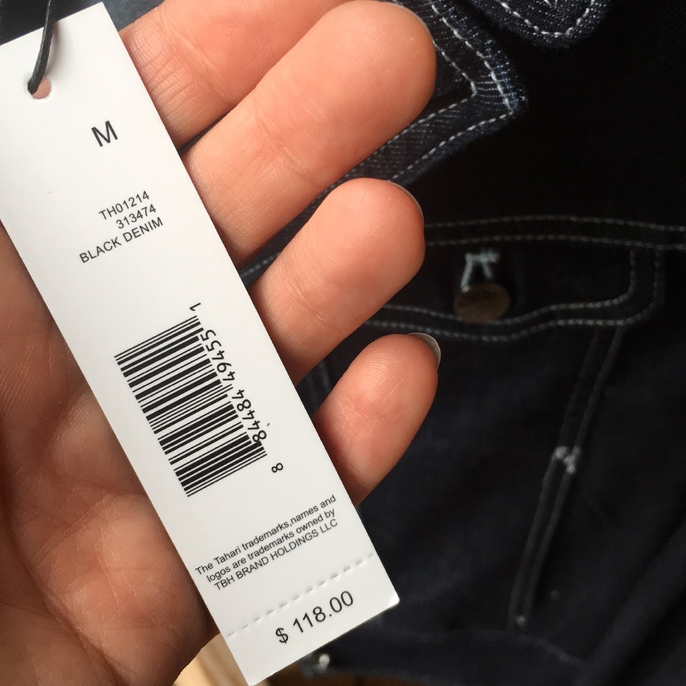 🖤Tahari Denim Jacket 🖤 - Picture 10 of 14